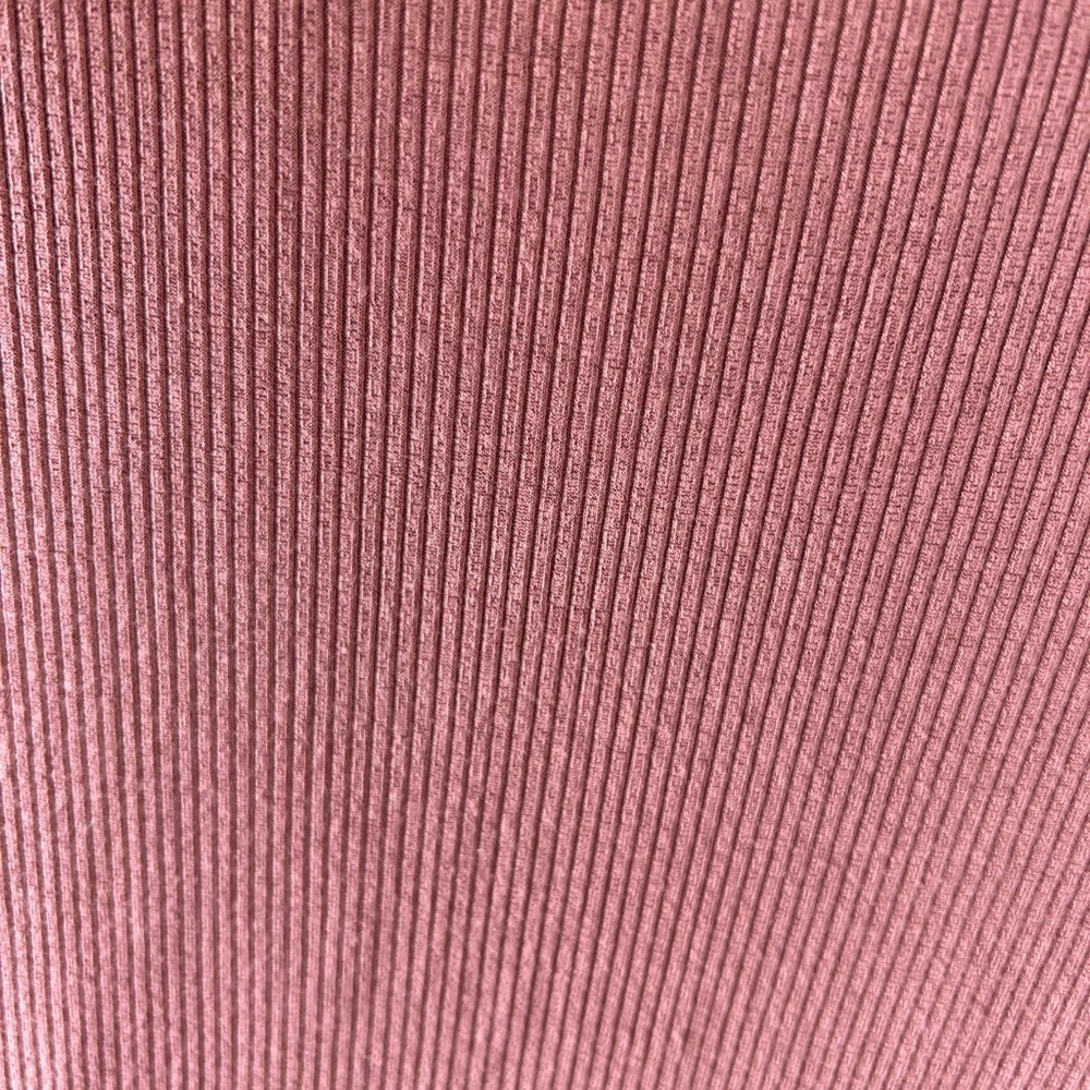 Lulus Ribbed Pink Top - Small - Picture 5 of 5